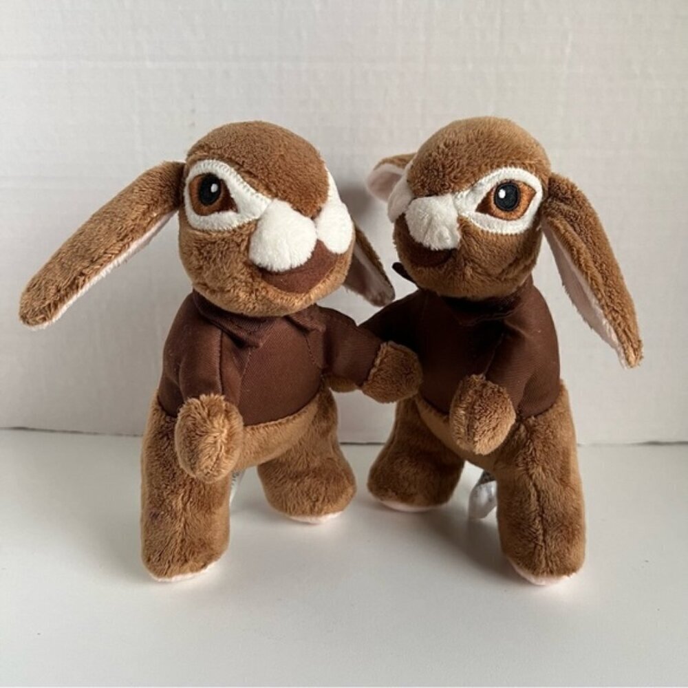 Peter Rabbit - Kids Plush Stuff Animal Toy (2 pcs).